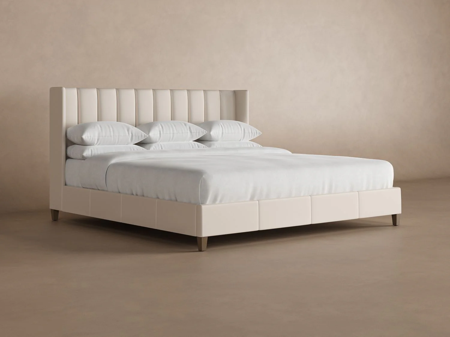 Elias Leather Bed - Image 10
